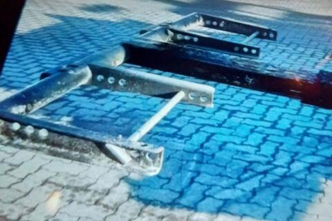 Hubbrille, war auf einem 7,5 t LKW