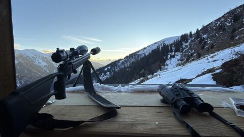 Blaser R8 mit ZF und Schalldämpfer