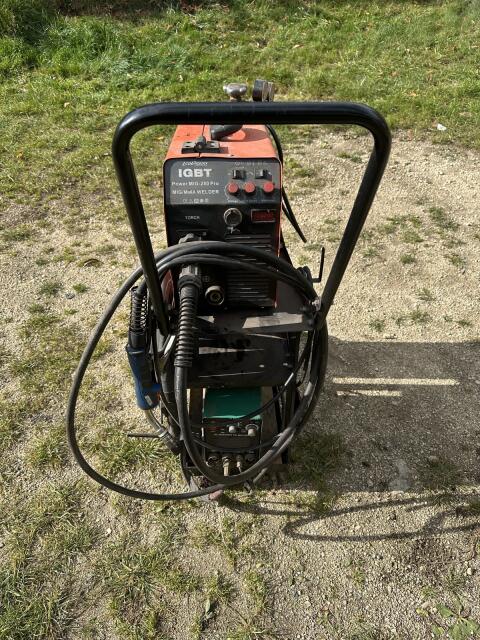 Schweißgeräte, Transportwagen und Zubehör, IGBT Power MIG-250 Pro, TIG-200M