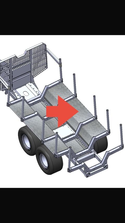 Rungenbleche, Radschutz BMF 14T2pro