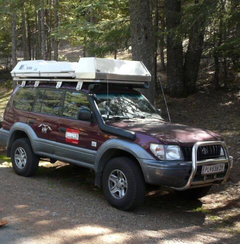 Toyota Landcruiser KZJ95, 4x4 Offroad Fernreisemobil