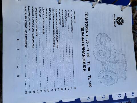 Reparaturhandbuch New Holland TL 70, TL 80, TL 90, TL 100