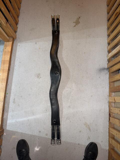 Leder-Sattelgurt 130 cm