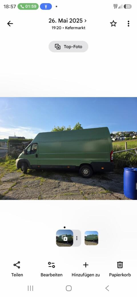 Fiat Ducato L4 H3, Typ 250
