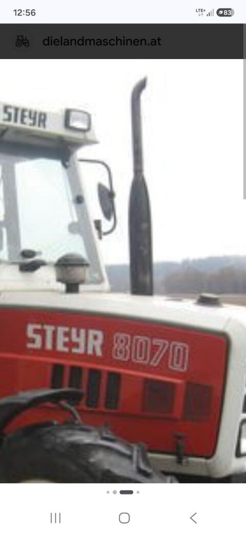 Suche Steyr 8070, 8060 Auspuff