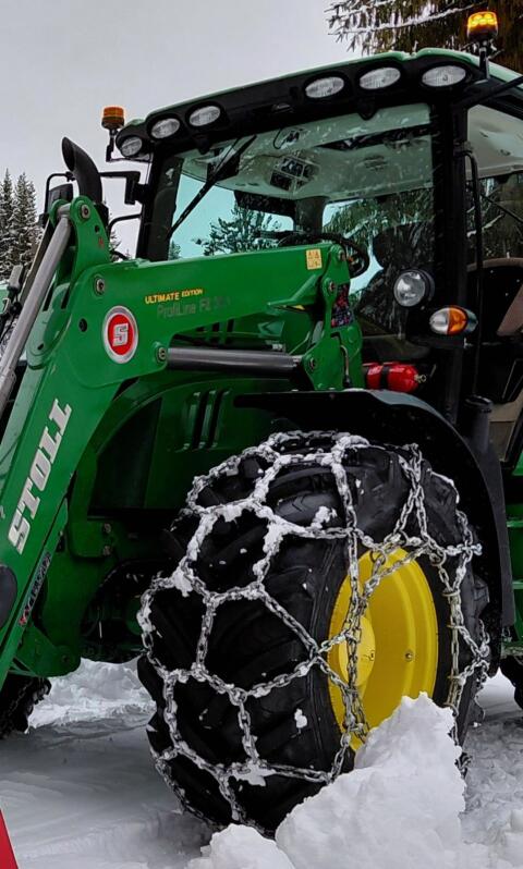 540/65-R24 Schneeketten, Netzketten