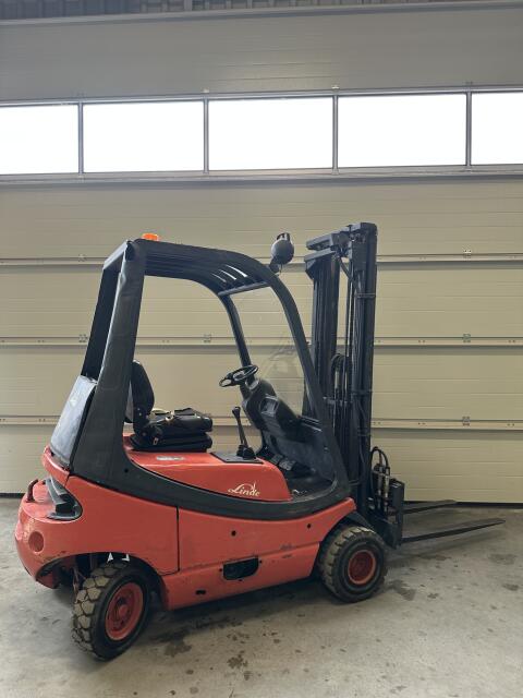 Linde H16D Diesel-Gabelstapler, Triplex, Seitenschieber, 5,45 m