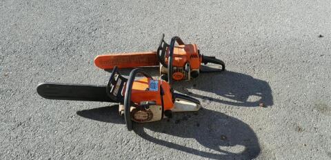 Motorsägen Stihl MS 170, MS 024, MS 034