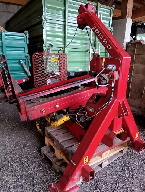 Anbauprozessor Patu 40 CF