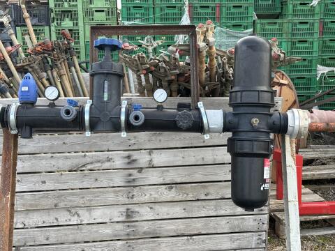 Filter und Dosiereinrichtung für Tropfbewässerung