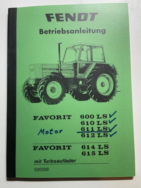Motor Fendt Favorit 600-612 verbaut, Aggregat, BHKW