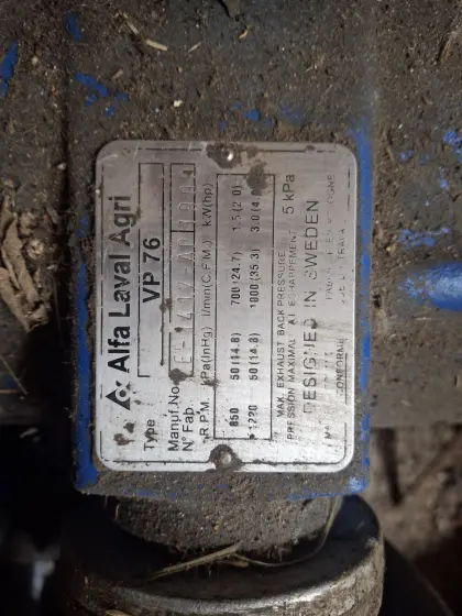Vakuumpumpe Alfa Laval VP 76