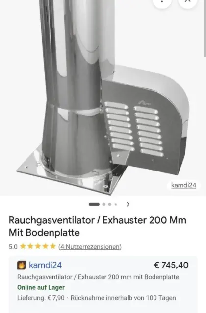 Rauchgasventilator