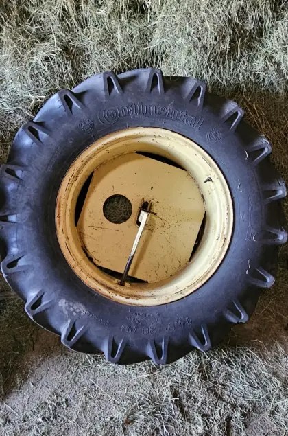Doppelbereifung für Oldtimertraktoren IHC 633