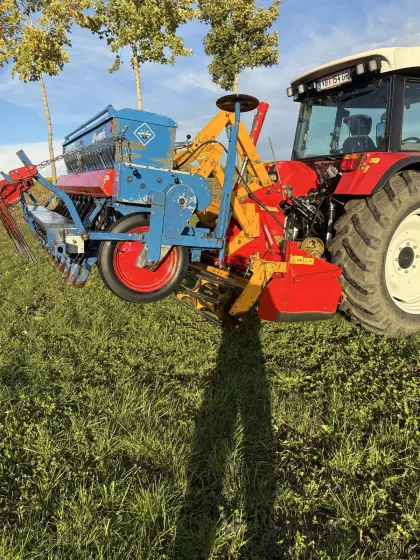Sähkombination Landsberg LKRS 250, Nordsten Sämaschine
