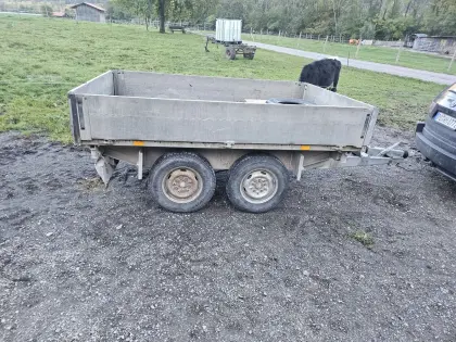 Autoanhänger Tandem 3-Seitenkipper