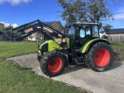 Claas Axos 320 CX mit Stoll Frontlader, 2.763 Bstd.