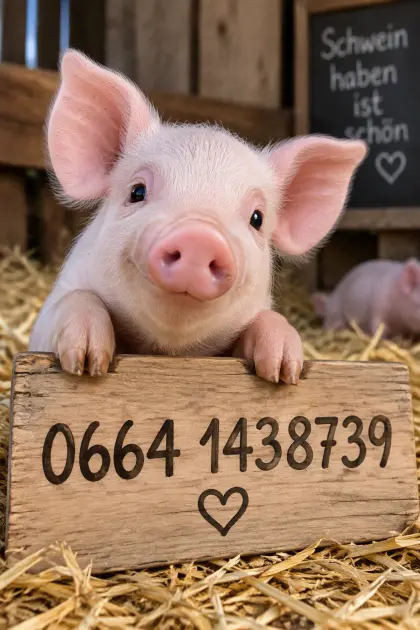Bio-Ferkel zu verkaufen