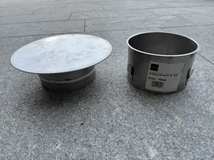 Abdeckung Kaminanschluss Schiedel