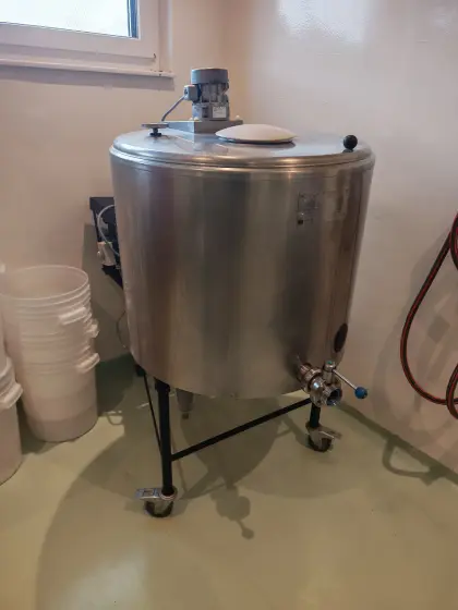 Milchtank Pasteur Pasteurisator Alfa Laval