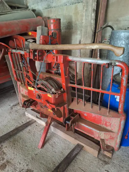 Maxwald Seilwinde gebraucht, Forstseil 12 mm, mechanisch