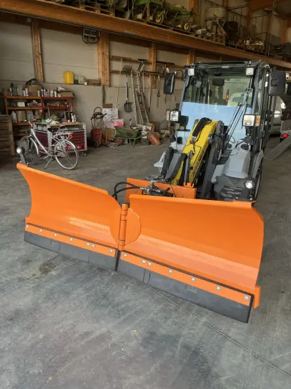 Vario-Schneepflug, Schneeschild, Kramer 5035, 5040