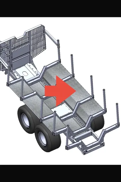 Rungenbleche, Radschutz BMF 14T2pro