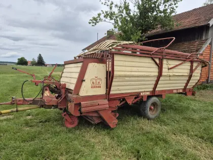KRONE HSL-2700 Ladewagen, Kratzbodenanhänger, Hackschnitzel