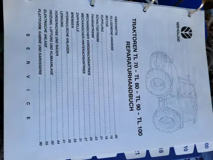 Reparaturhandbuch New Holland TL 70, TL 80, TL 90, TL 100