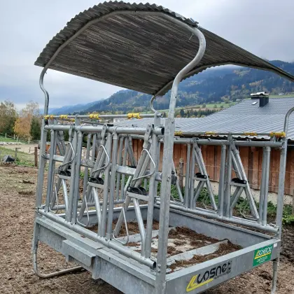 Futterraufe mit Selbstfanggitter wie neu