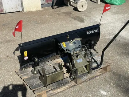 Schneeschild Tielbürger TS125 für Rasentraktor, Schneepflug
