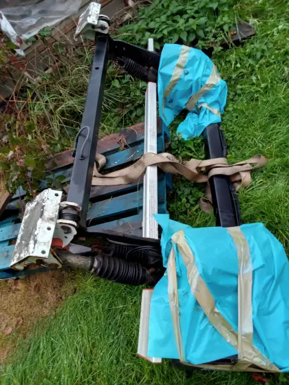 Hebebühne von einem Mercedes Sprinter