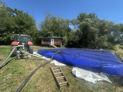 Wasserbehälter mobil 200 m³