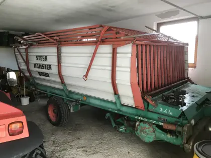 Steyr Hamster 8020 Ladewagen zu verkaufen, 8020