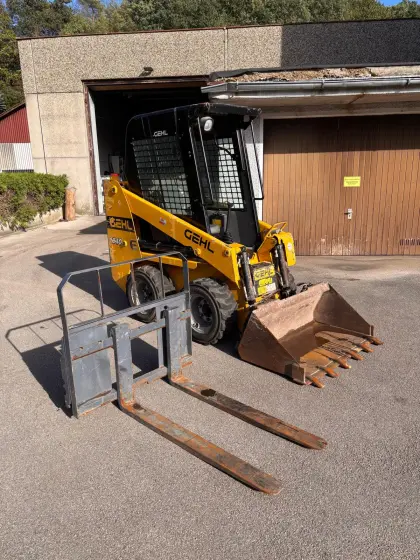 Gehl 1640 Kompaktlader, Palettengabel, Bobcat (Gehl 1640)