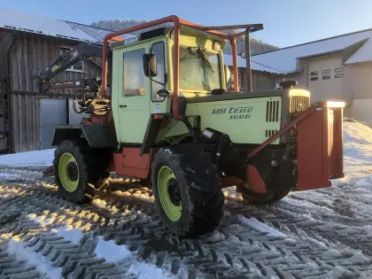 MB Trac, original Werner Forstaufbau, passend für MB 1.000