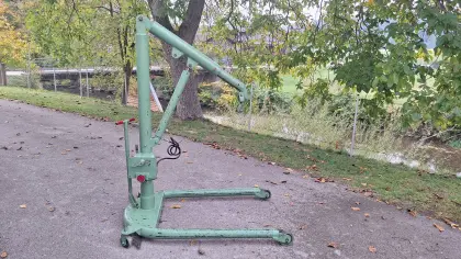Motorhebekran, Werkstattkran