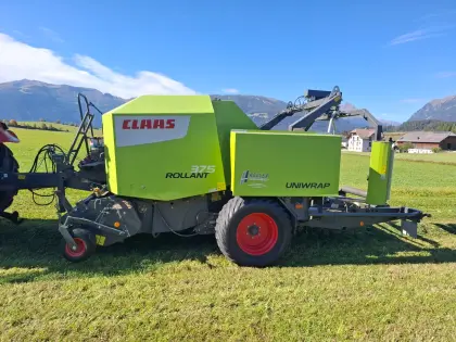 Verkaufe Rundballenpresse Claas Rollant 375 Uniwrap