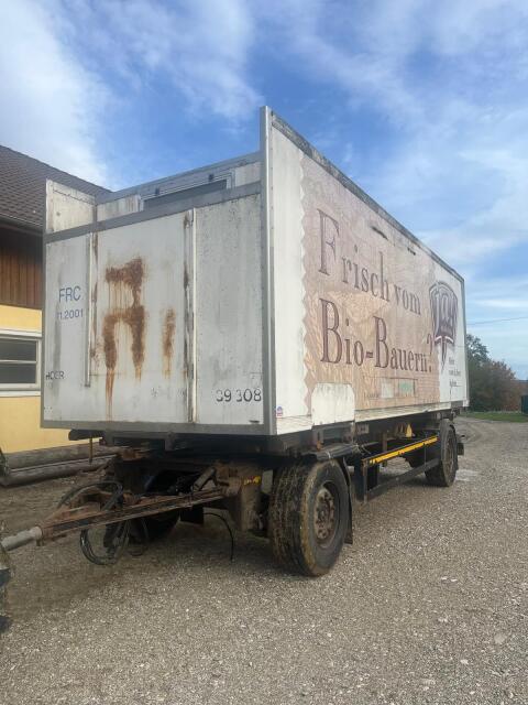 WAB Anhänger mit Container
