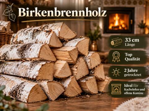 Kachelofen, Kaminholz