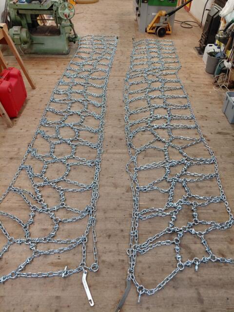 600/65 R38 Schneekette, Netzkette, Forstkette