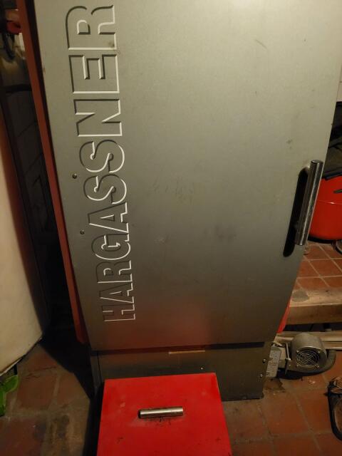 Hargassner 49 kW Hackgutofen