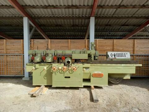 Gubisch Hobelmaschine 4 Seiten, 6 Spindeln, Typ 17