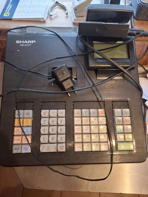 Registrierkasse SHARP XE-A177