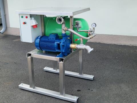 Wasser-Pumpanlage
