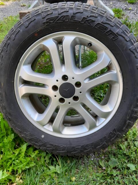 Kompletträder 255/55 R 18 auf Alu von Mercedes ML320