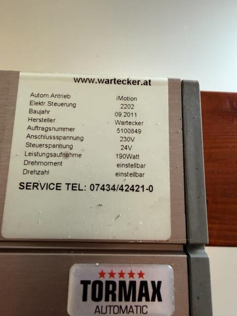 Automatisches Schiebetor Tormax