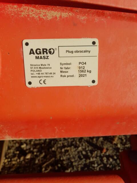 Agro Masz Wendepflug PO4