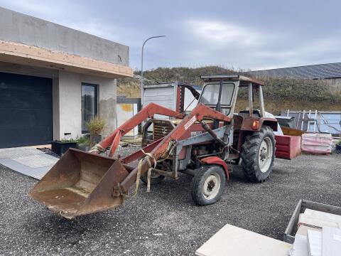 Steyr 540 Traktor mit hydr. Frontlader und Hecklade