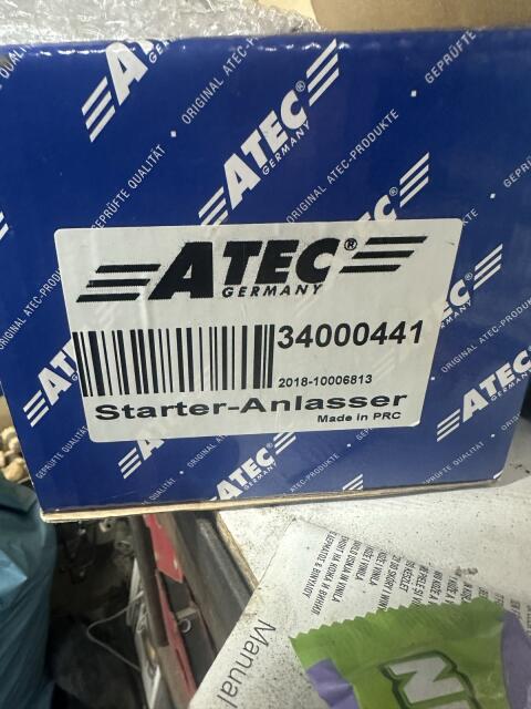 Starter, Anlasser